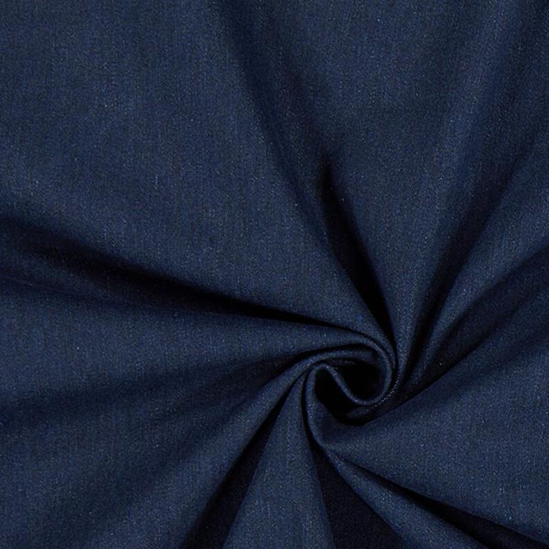 Tessuto jeans Rocco – blu marino,  image number 1