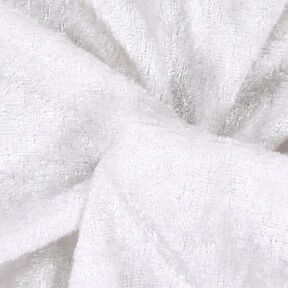 Velluto panné – bianco lana, 