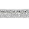 Filetto sbieco Metallico [10 mm] – argento effetto metallizzato,  thumbnail number 2