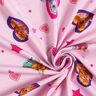 Jersey di cotone, cuori Paw Patrol – rosa,  thumbnail number 3