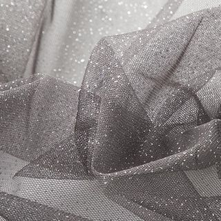 tulle glitter Royal – grigio scuro/argento | Resto 100cm, 