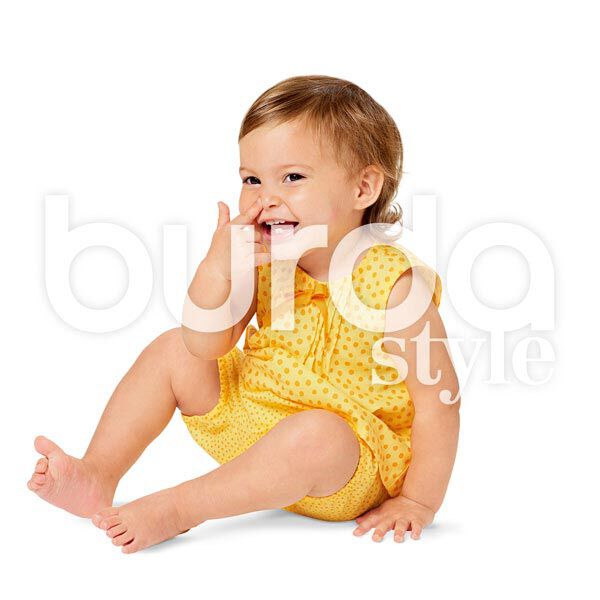 abito neonata / camicetta / pantaloncini, Burda, image number 5