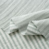 mussolina / tessuto doppio increspato double face Righe – canna palustre/bianco,  thumbnail number 3