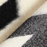 Tessuto a maglia per cappotto pied de poule grande – nero/bianco lana,  thumbnail number 4