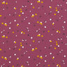tessuto in cotone cretonne Punti di colore – rosso merlot,  thumbnail number 1