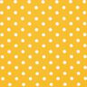 popeline di cotone grandi pois – senape/bianco,  thumbnail number 1
