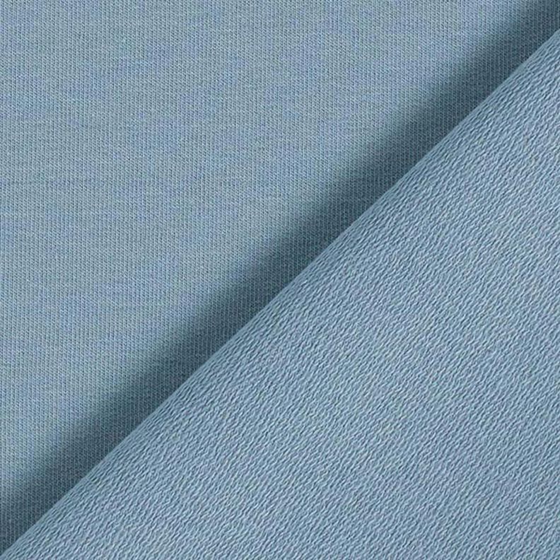French terry leggero tinta unita – blu colomba,  image number 5