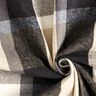 tessuto per cappotti Misto cotone Grandi quadri scozzesi – beige chiaro/argento anticato,  thumbnail number 3