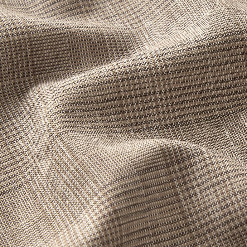 Misto lino Principe di Galles – beige,  image number 2