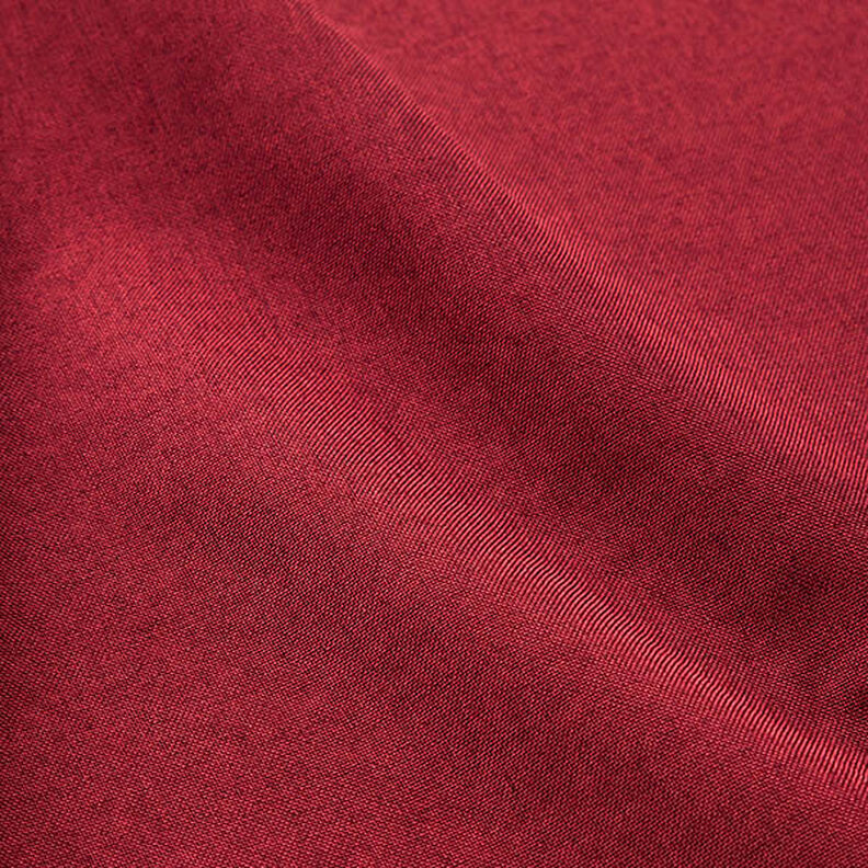 tessuto da tappezzeria mélange, tinta unita – rosso Bordeaux,  image number 2