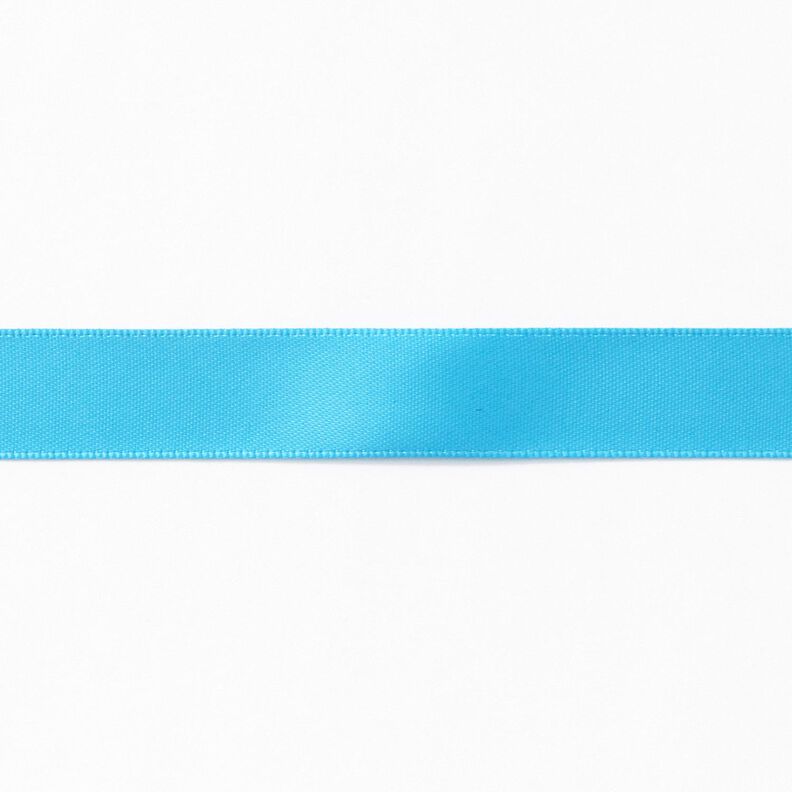 Nastro in satin [15 mm] – azzurro,  image number 1