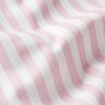 tessuto arredo mezzo panama righe longitudinali – rosé/bianco,  thumbnail number 2