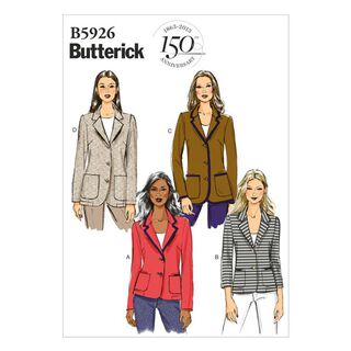 blazer, Butterick 5926|34 - 42, 