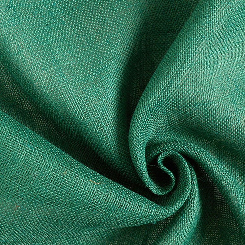 tessuto arredo Iuta tinta unita 150 cm – verde abete,  image number 1
