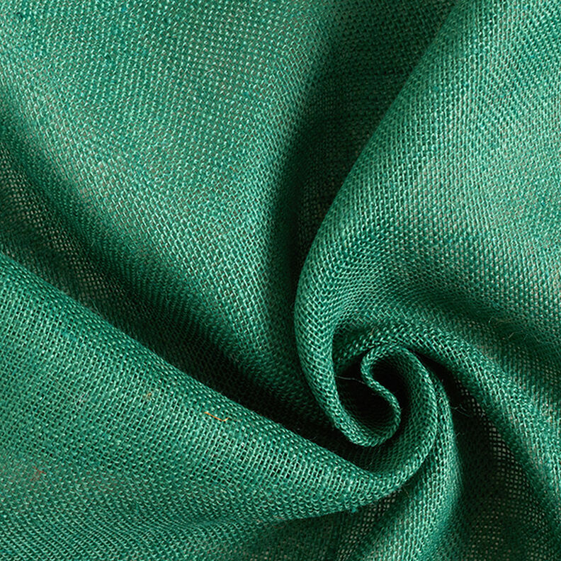 tessuto arredo Iuta tinta unita 150 cm – verde abete, image number 1