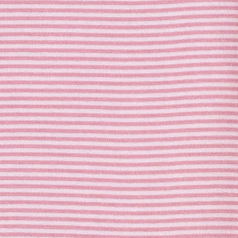 tessuto tubolare per polsini, righe sottili – rosa anticato/rosa,  image number 1