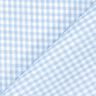 tessuto in cotone Quadro vichy 0,2 cm – blu jeans chiaro/bianco,  thumbnail number 3
