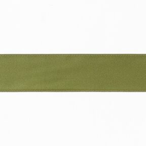 Nastro in satin [25 mm] – verde oliva, 