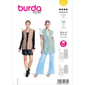 Veste | Burda 5827 | 36-46, 