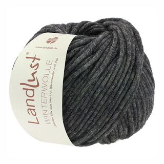 LANDLUST Winterwolle, 50g | Lana Grossa – antracite, 