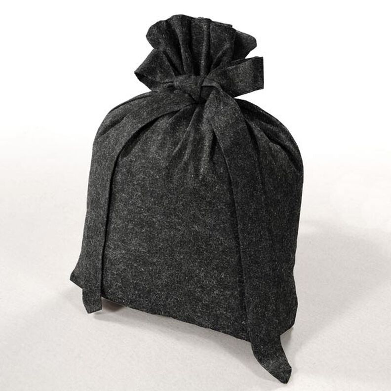 Feltro 90 cm / 1 mm di spessore – grigio scuro,  image number 5