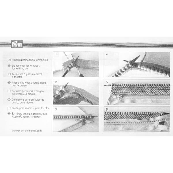 Cerniera lampo per maglia [30 cm] | Prym (881),  image number 3