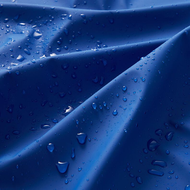tessuto per impermeabili tinta unita – blu reale,  image number 3
