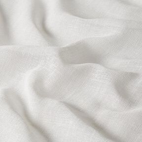 tessuto per tende voile Ibiza 295 cm – bianco | Resto 80cm, 