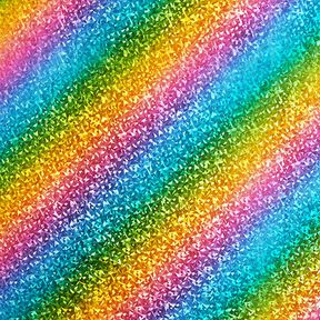jersey laminato, lucentezza colori dell’arcobaleno, 