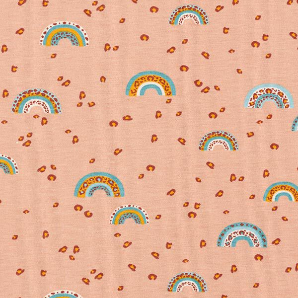 jersey di cotone Leone arcobaleno – albicocca, image number 1