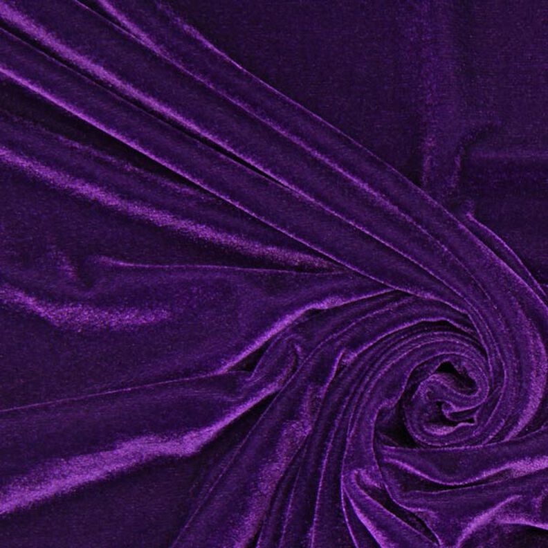 velluto stretch – lillà,  image number 1
