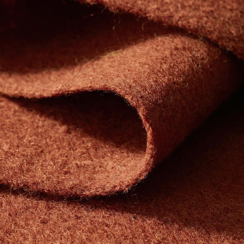 loden follato in lana mélange – terracotta,  image number 4