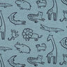 felpa Animali da safari | by Poppy – blu colomba/antracite,  thumbnail number 1