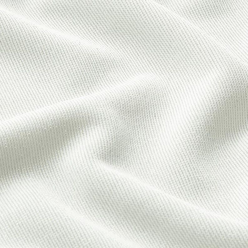 jersey glitter tinta unita – bianco,  image number 2