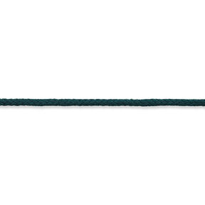 Cordoncino in cotone [Ø 3 mm] – verde scuro, 