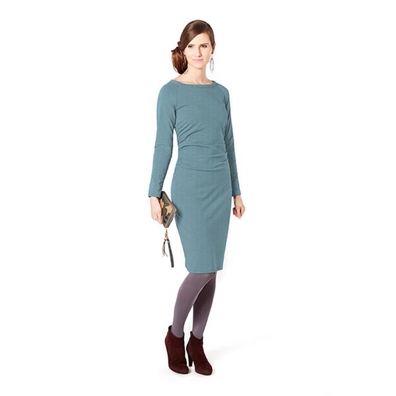 Jersey a struttura luccicante – blu colomba,  image number 4