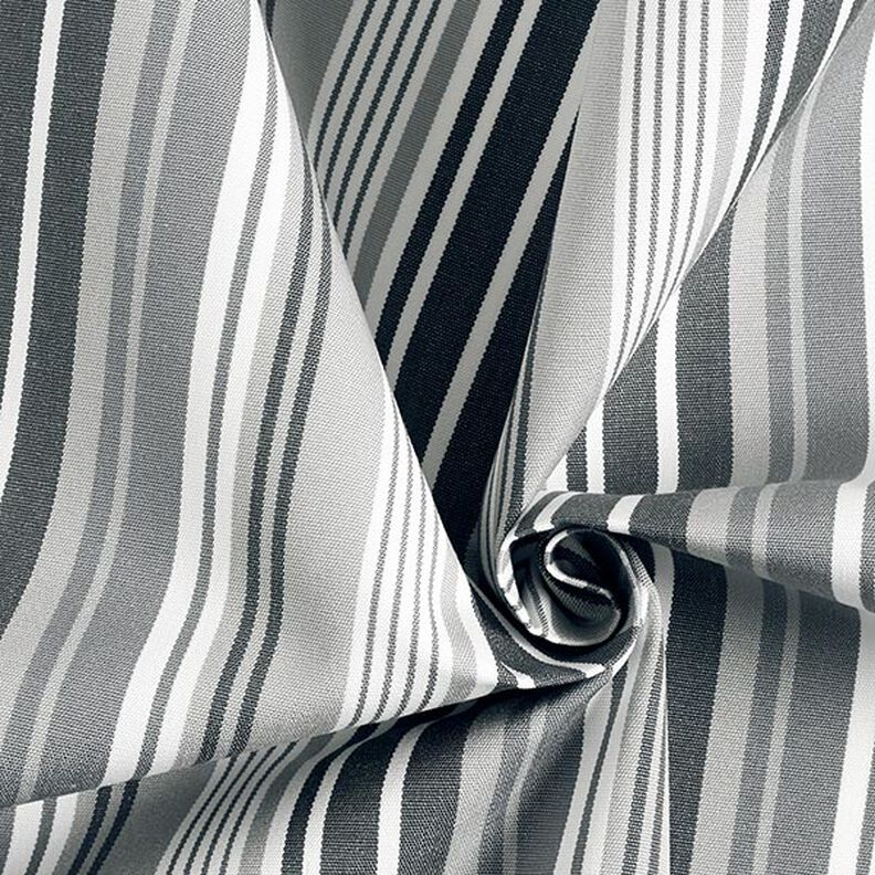 tessuto per tende da sole righe assortite – grigio chiaro/grigio scuro,  image number 4