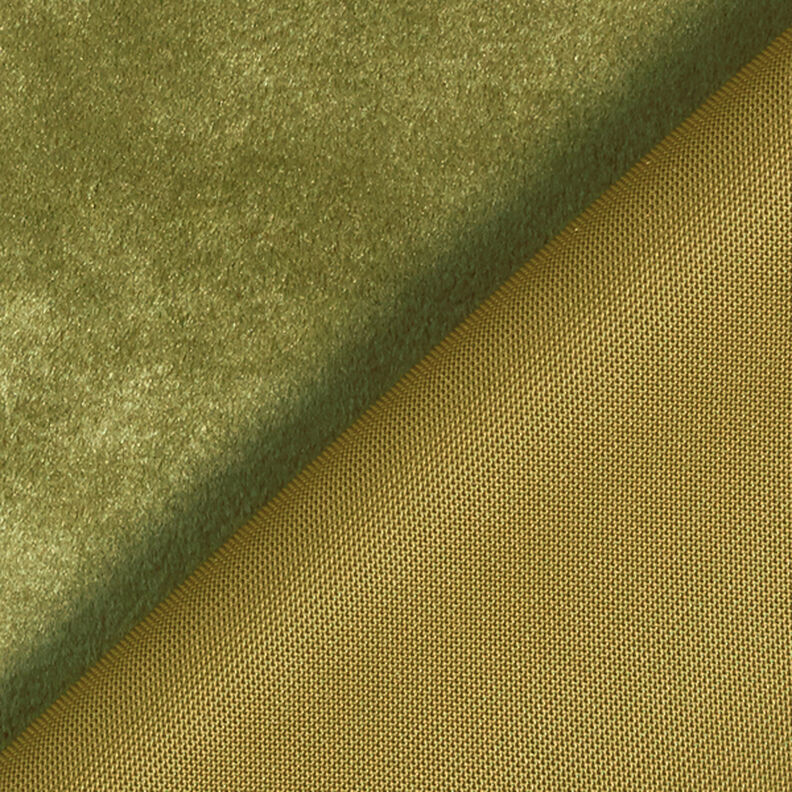 tessuto arredo velluto – verde oliva,  image number 3