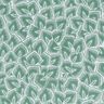 tessuto in cotone cretonne Foglie astratte – verde salvia/avorio,  thumbnail number 1