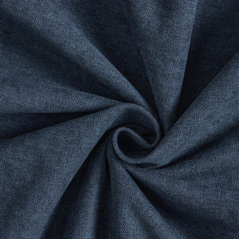tessuto da tappezzeria Classico tinta unita – nero-azzurro,  image number 1
