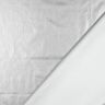 popeline di cotone rifinitura con lamina tinta unita – argento effetto metallizzato,  thumbnail number 3
