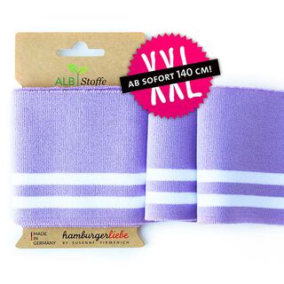 GOTS tessuto in maglia bio per bordi e polsini CUFF ME BOLD [140 cm | 10 cm] | Albstoffe, 