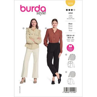 camicetta  | Burda 5939 | 34-44, 