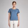 chambray di cotone, effetto jeans – blu,  thumbnail number 4