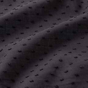 Batista di cotone Dobby – nero, 