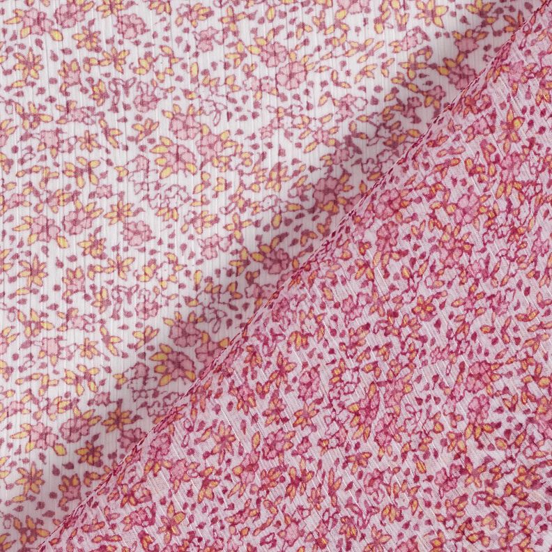 Crespo di chiffon millefiori – rosa anticato,  image number 4