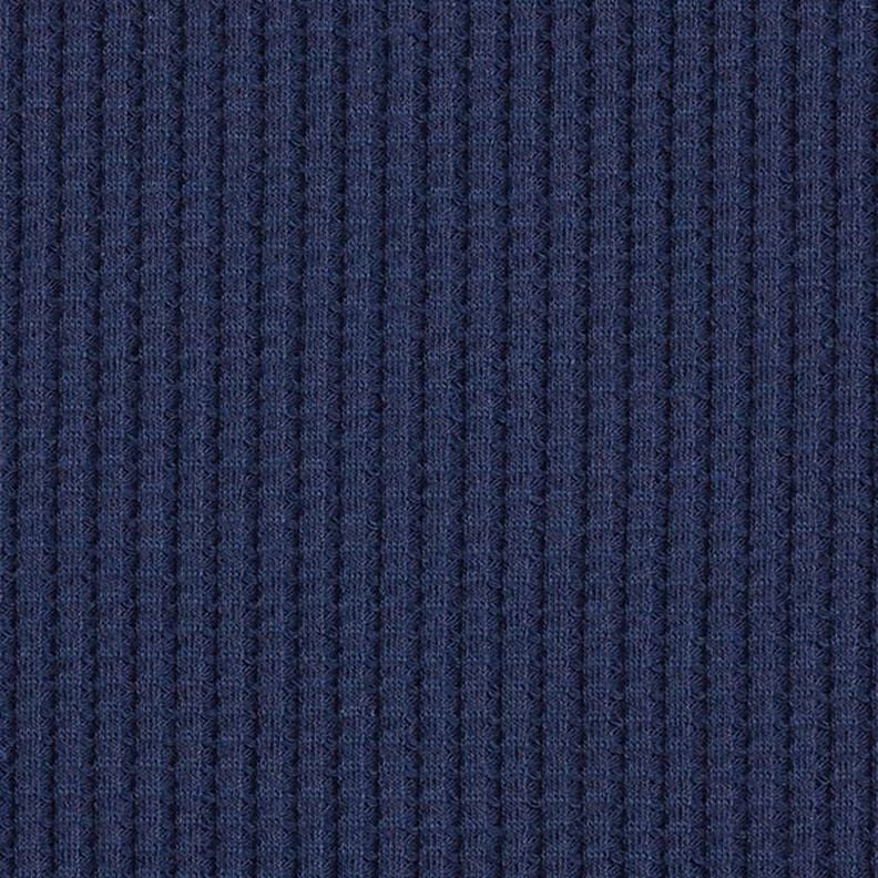 jersey di cotone nido d’ape tinta unita – blu marino,  image number 4
