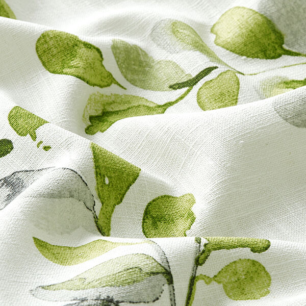 lino arredo tralci e foglie – verde,  image number 2