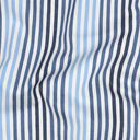 denim Misto cotone righe | Poppy Fabrics – colore blu jeans/bianco lana, 