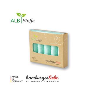 set di filo per cucire Stitch Me [ 5 x 200 m ] | Albstoffe – verde luce, 